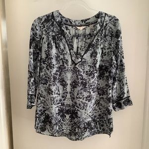 Rebecca Taylor 3/4 Sleeve Blouse